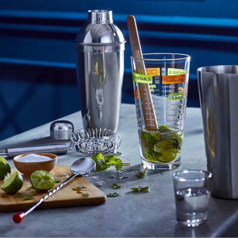 New in Box Libbey mixologist bar tool set